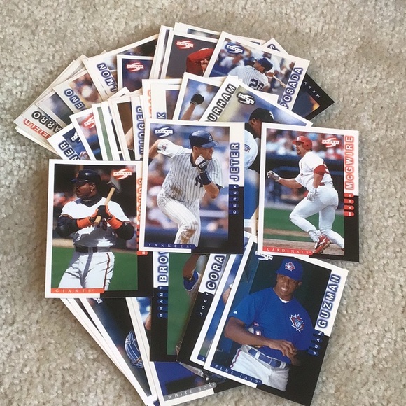 Vintage 1995-97 Score MLB Baseball Trading Cards, Lot of 65 Cards - Picture 10 of 16